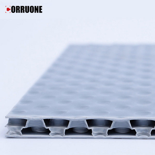 9mm 10mm weißes gewölbtes Plastikbrett weiße Correx-Blätter 4mm