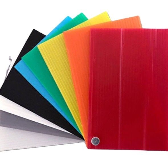 Rosa Plastik-Correx Brett pp.-Wellblech-600*400 fertigte besonders an