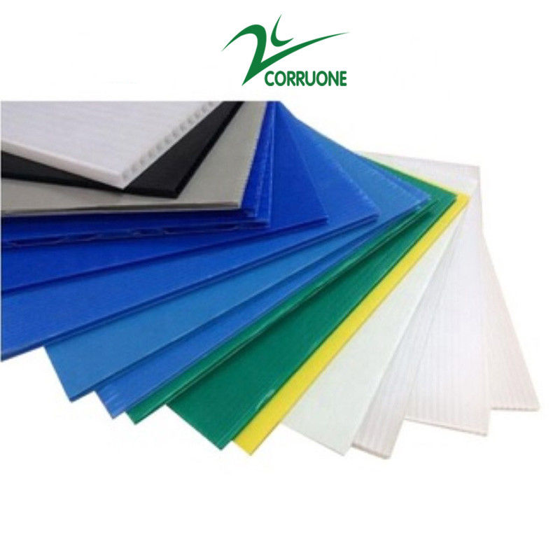 Blatt-Schutz Correx Corflute 2440 x 1220 des Polypropylen-3mm Corflute