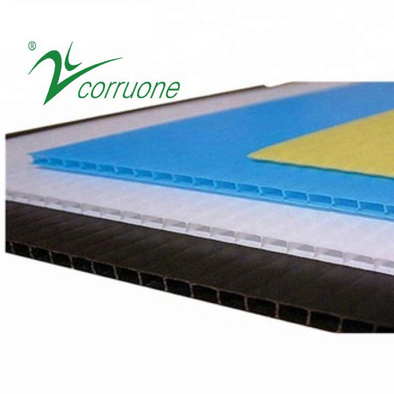 Blatt-Schutz Correx Corflute 2440 x 1220 des Polypropylen-3mm Corflute