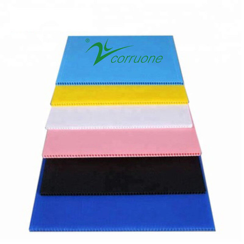 Blatt-Schutz Correx Corflute 2440 x 1220 des Polypropylen-3mm Corflute