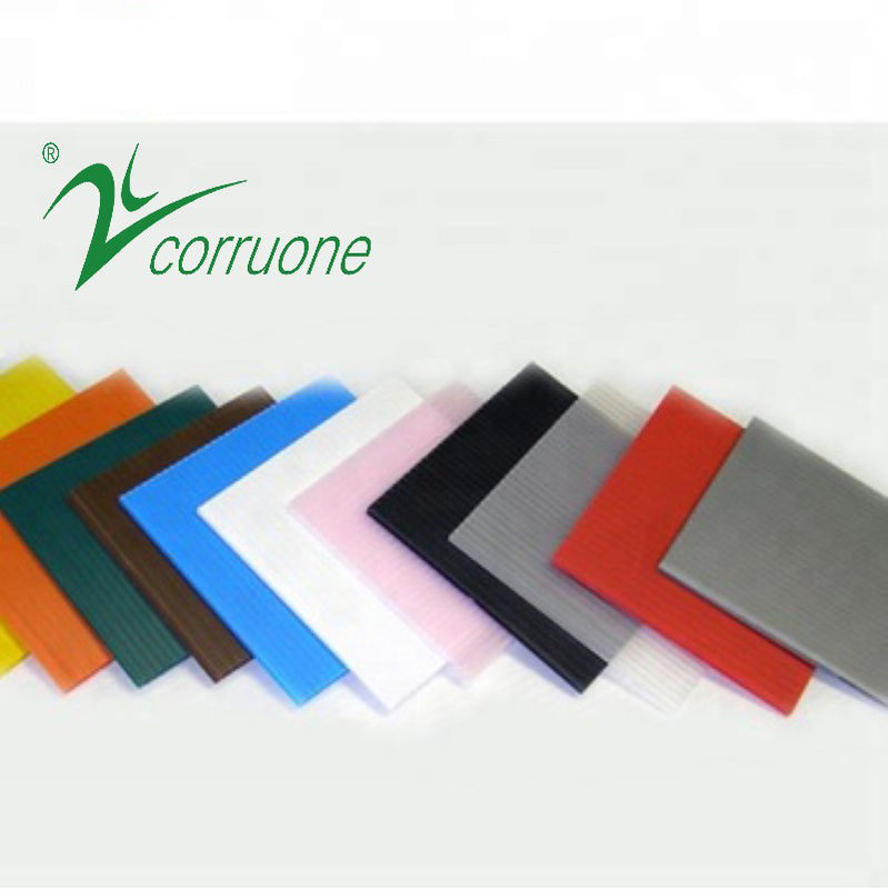 Blatt-Schutz Correx Corflute 2440 x 1220 des Polypropylen-3mm Corflute