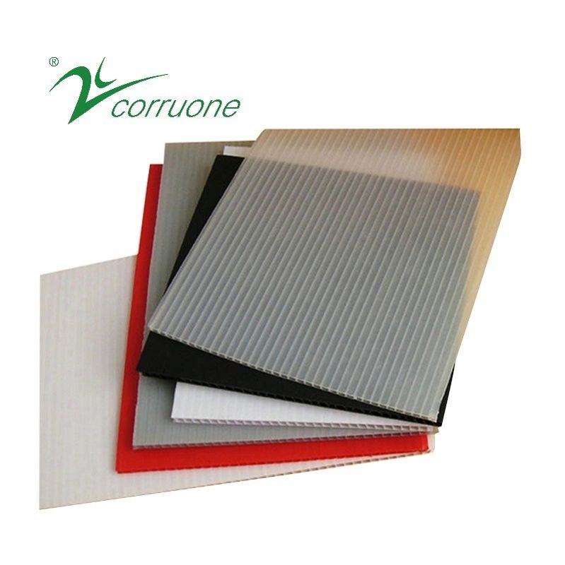 Cartonplast runzelte das Plastikaufbereitete Plastikbrett der Gremiums-4x8 Corruone pp.