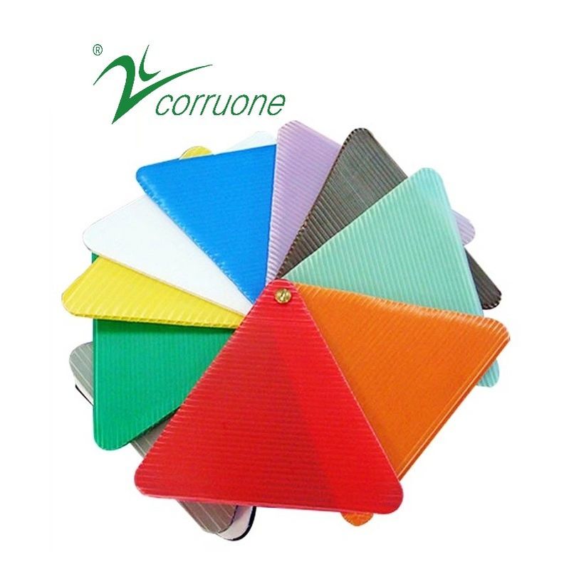 Cartonplast runzelte das Plastikaufbereitete Plastikbrett der Gremiums-4x8 Corruone pp.