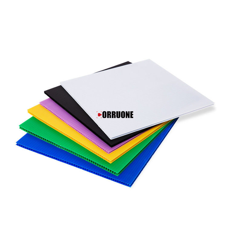 Schwarzes Corflute 2400 x Correx-Blatt-Boden-Schutz 1200 2mm-12mm