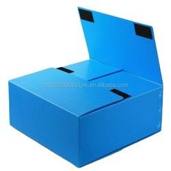 1.5mm-30mm pp. runzelte Kunststoffgehäuse-Kasten-weißes grün-blaues
