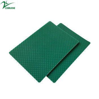 Grüne Plastikblätter Coroplast 4 x 8 der Blatt-5mm pappe4x8