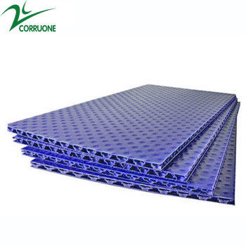 Grüne Plastikblätter Coroplast 4 x 8 der Blatt-5mm pappe4x8