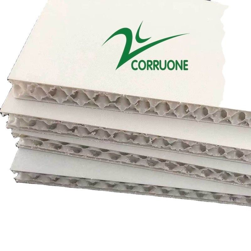 Farbiges gelbes Correx Brett Polypropylen Coreflute-Blatt-2400mm