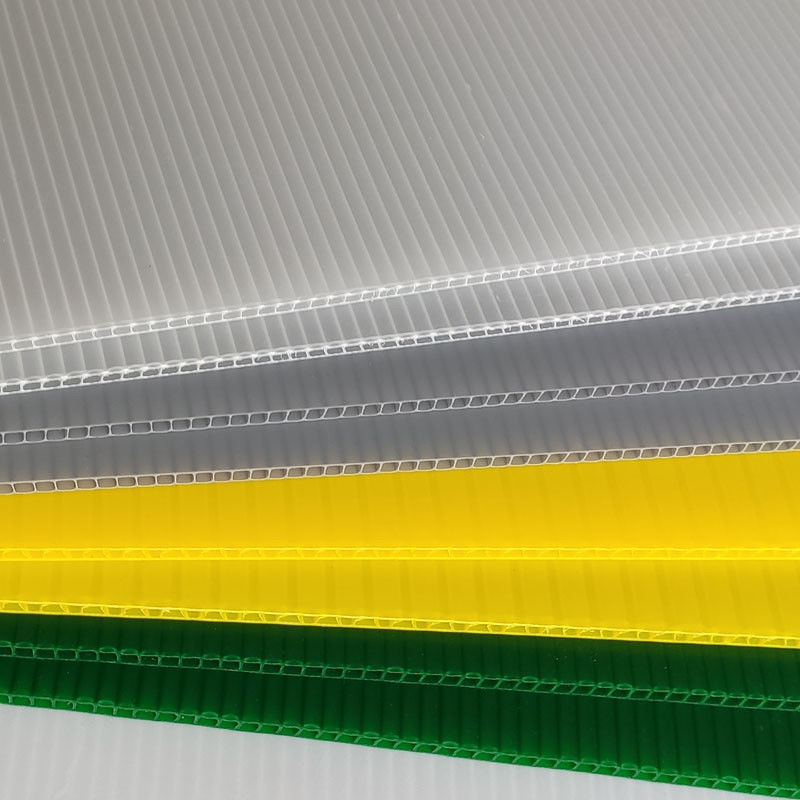 4ft X 8ft Twin Wall Wellstoffbleche UV-beständig für umweltfreundliche Verpackungen