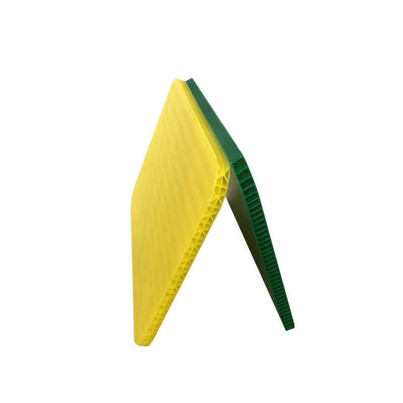 4mm Corflute runzelten Plastikabdeckungs-Boden-Schutz-Blatt für Bau
